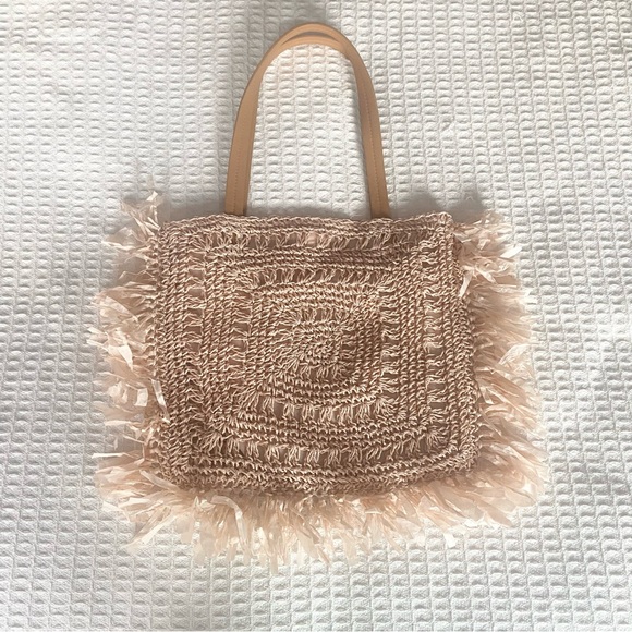 Shiraleah Tamara tote bag blush pink - Picture 1 of 6